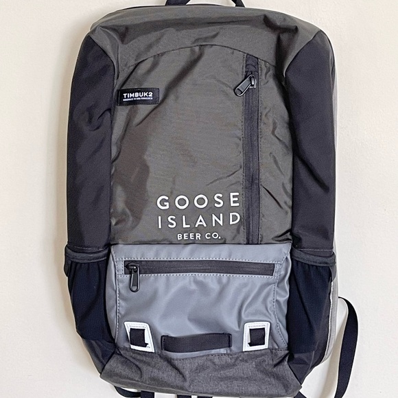 NEW Timbuk2 Goose Island Beer Co. Alcatraz Custom 20L Gray Black Laptop  Backpack